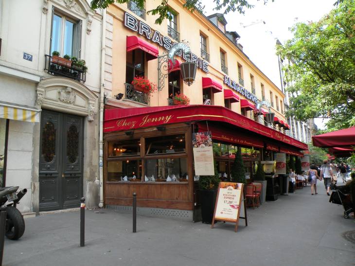  Brassrie alsacienne Chez Jenny, boulevard du Temple